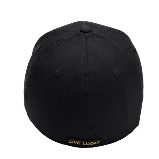 Black Clover Cali Resident Fitted Black hat with HD Print Patch S/M - Image 4